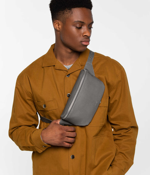 VIE Vegan Fanny Pack - Vintage | Color: Grey - variant::shadow