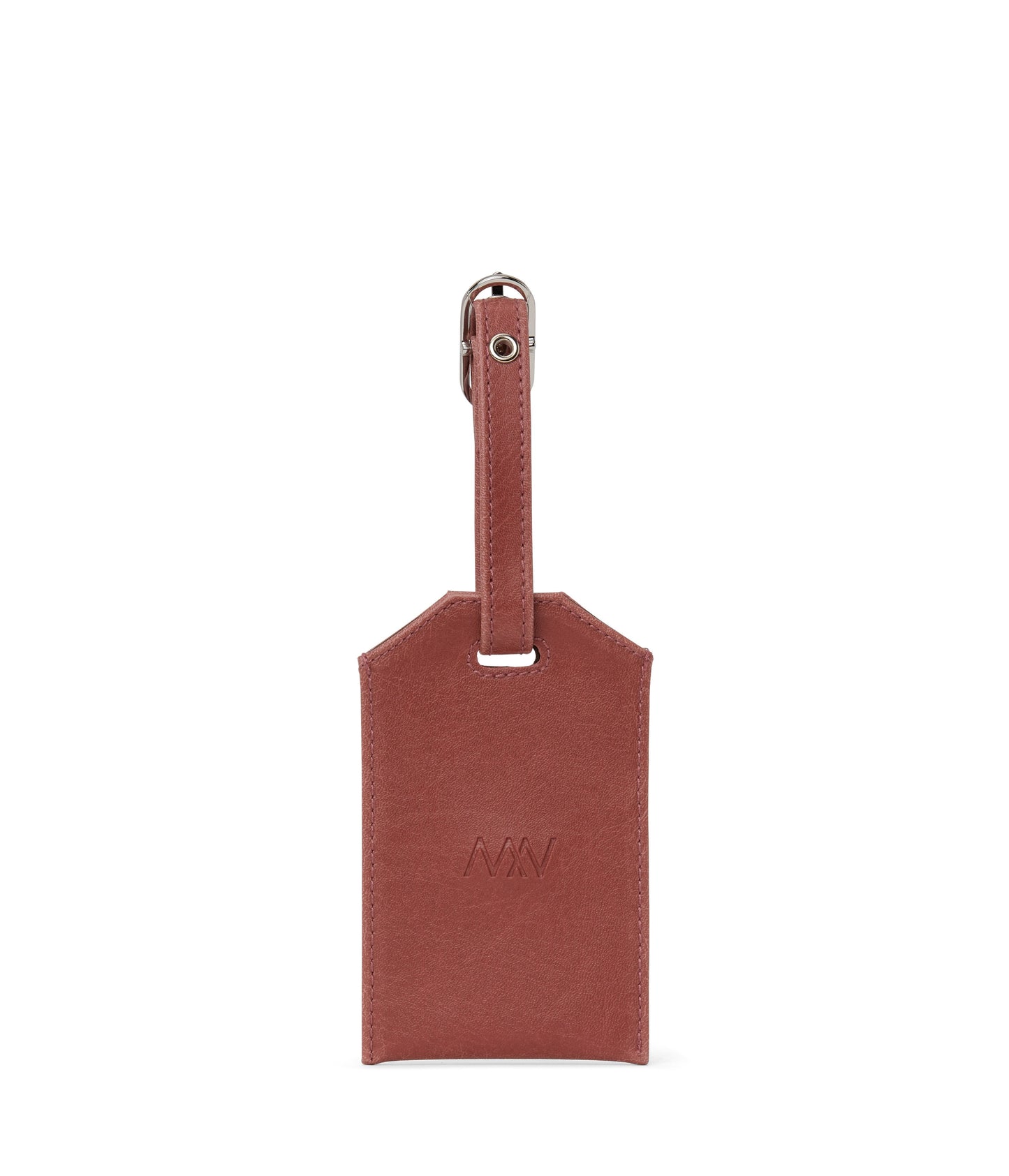 TROTTER Vegan Luggage Tag - Vintage | Color: Pink - variant::heirloom