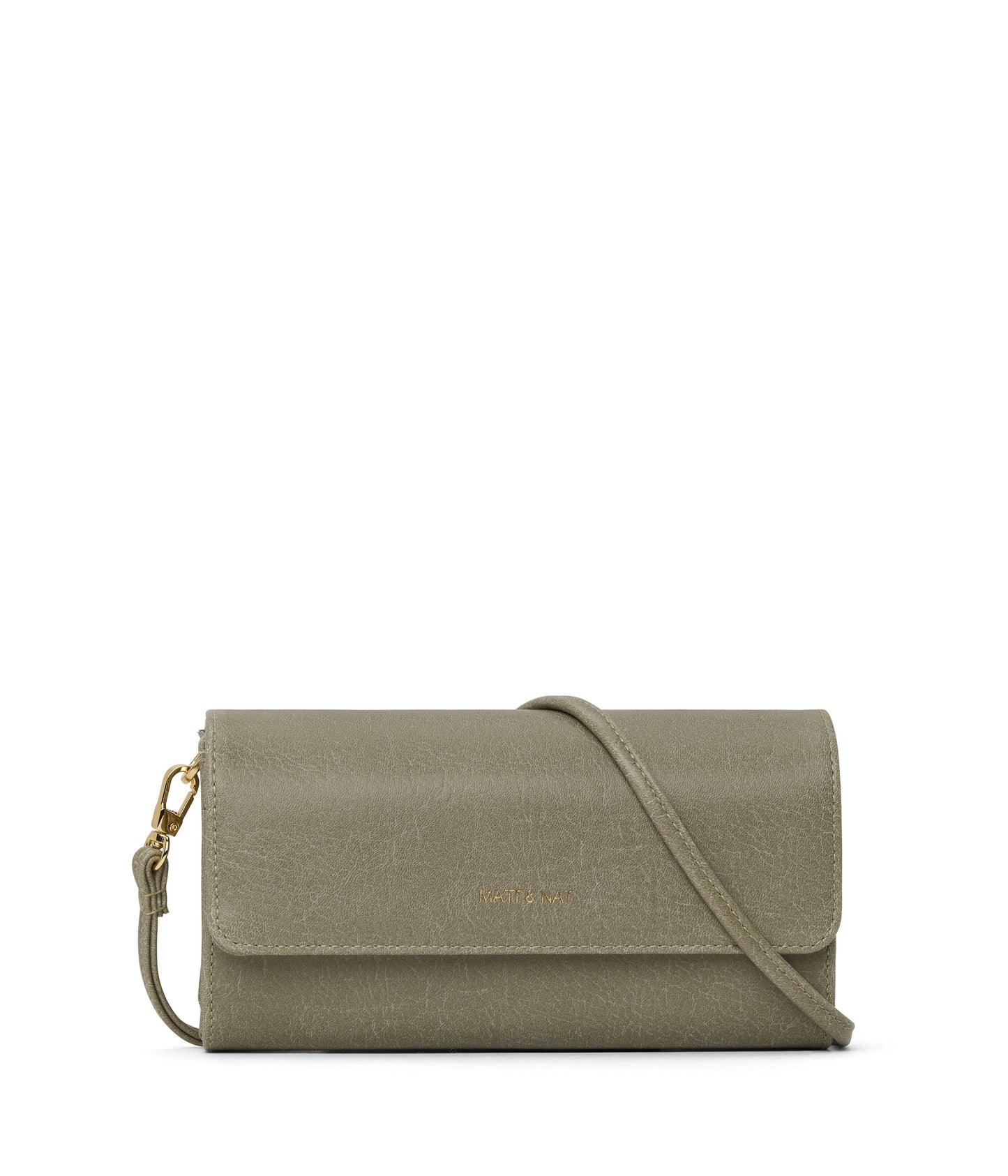 DREWMED Vegan Crossbody Bag - Vintage | Color: Green - variant::sage