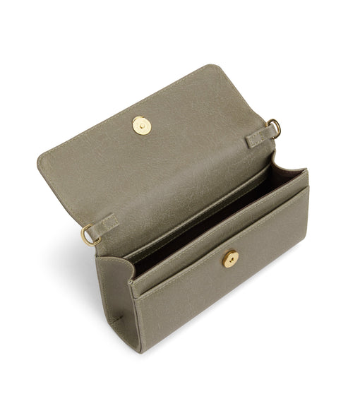 DREWMED Vegan Crossbody Bag - Vintage | Color: Green - variant::sage