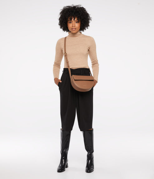 RITH Vegan Saddle Bag - Vintage | Color: Tan - variant::soy