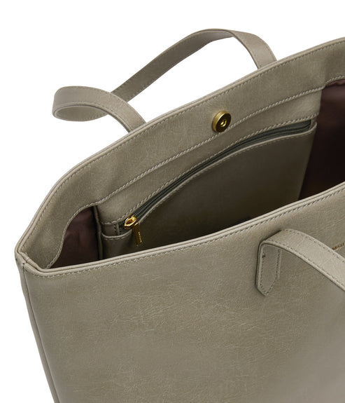 SCHLEPP Vegan Tote Bag - Vintage | Color: Green - variant::sage