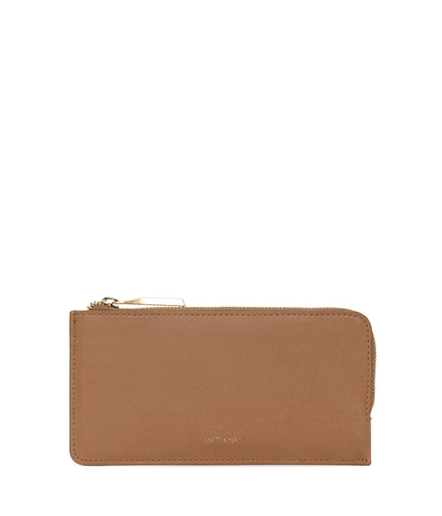 SEVA Vegan Wallet - Vintage | Color: Tan - variant::soy