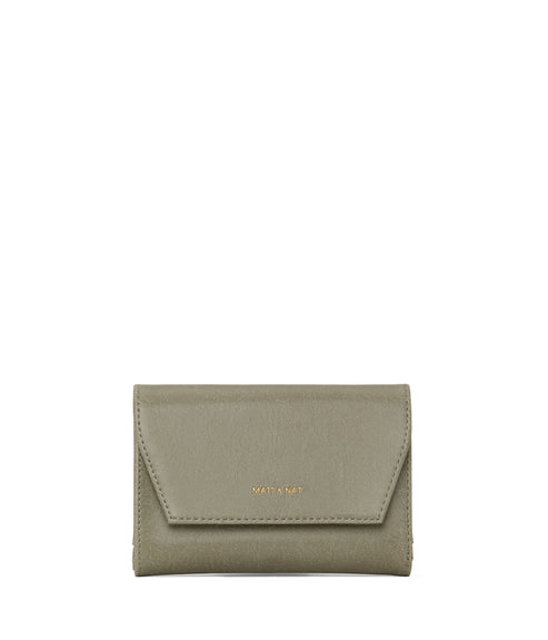 VERASM Small Vegan Wallet - Vintage | Color: Green - variant::sage
