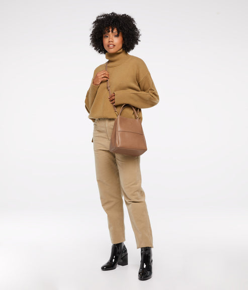 WILLASM Small Vegan Tote Bag - Vintage | Color: Pink - variant::heirloom