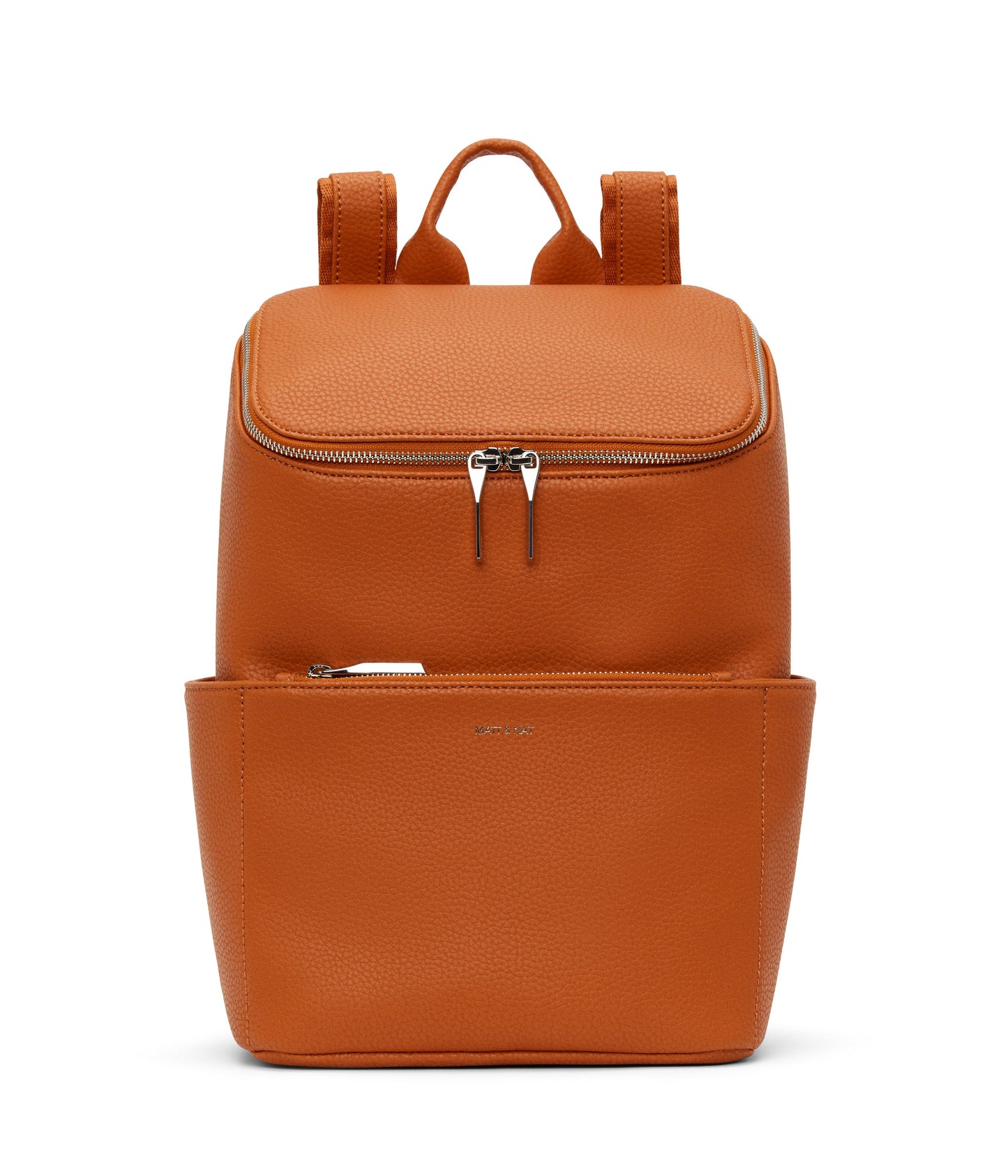 BRAVE MICRO Vegan Crossbody Bag - Purity | Color: Orange - variant::prairie