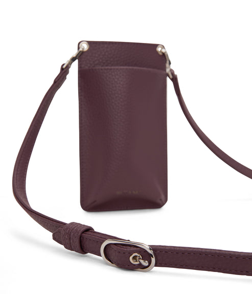 CUE Vegan Crossbody Phone Bag - Purity | Color: Purple - variant::moon