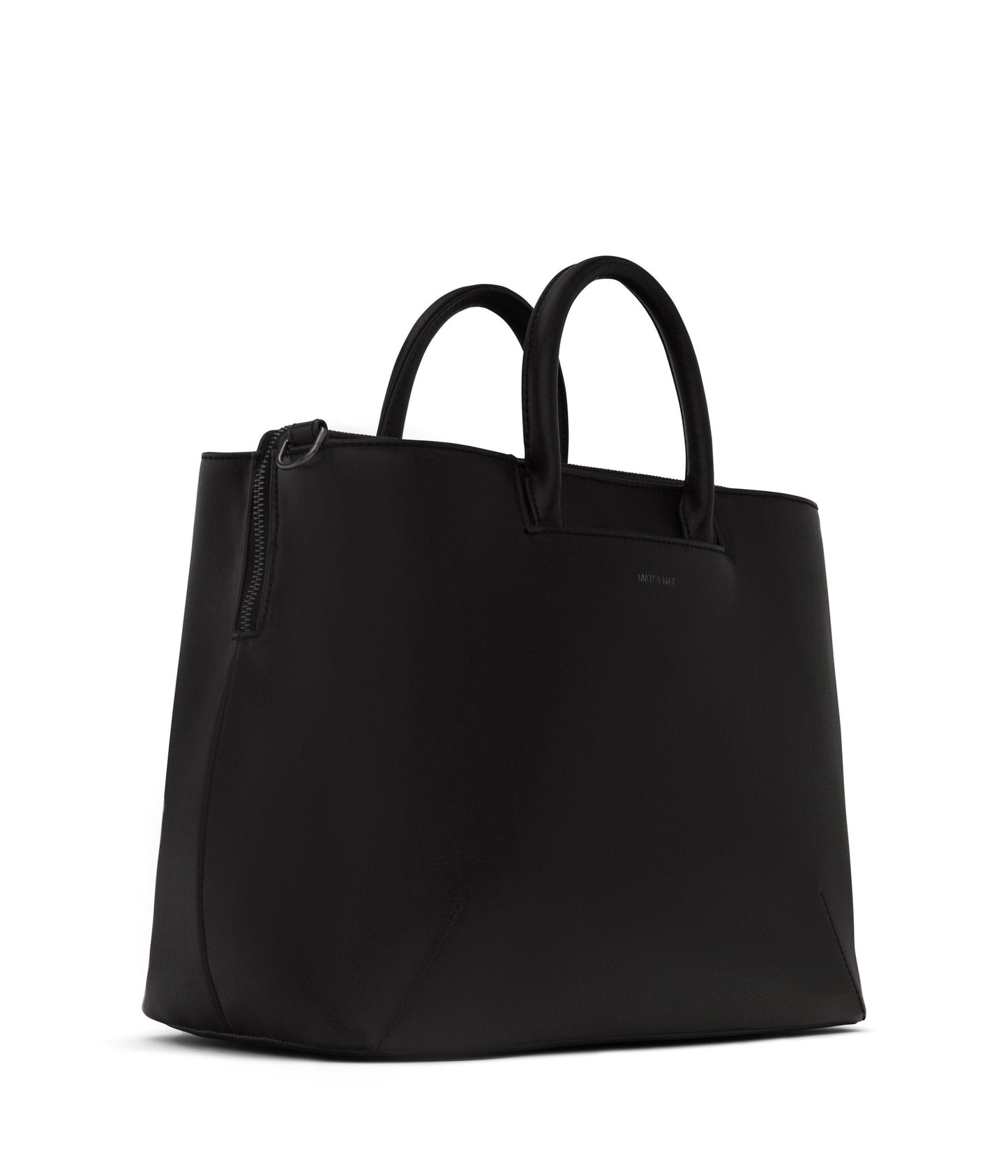 KINTLA Vegan Satchel - Vintage | Color: Black - variant::black