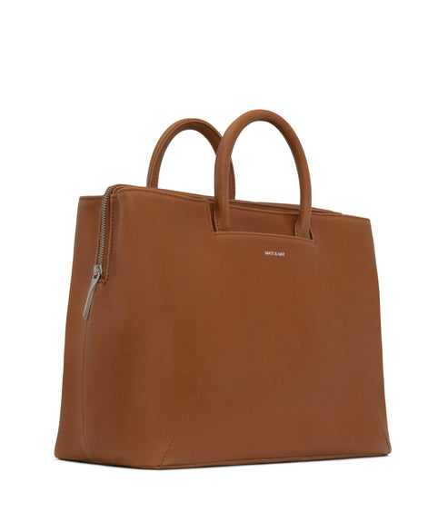 KINTLA Vegan Satchel - Vintage | Color: Brown - variant::chili