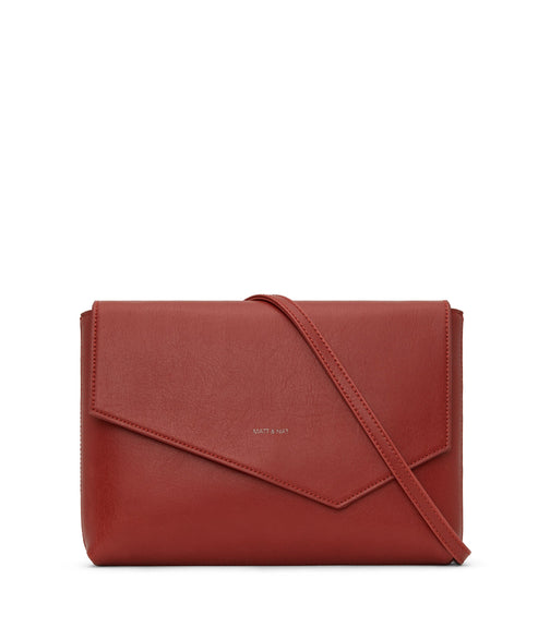 RIYA Vegan Clutch - Vintage | Color: Red - variant::barn