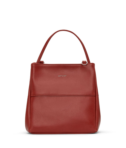 WILLASM Small Vegan Tote Bag - Vintage | Color: Red - variant::barn