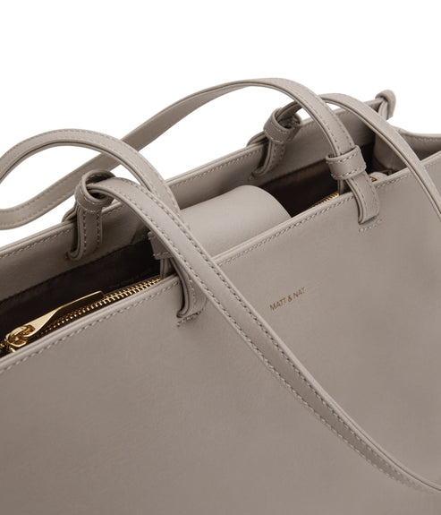 CALINA Vegan Tote Bag - Vintage | Color: Grey - variant::wave