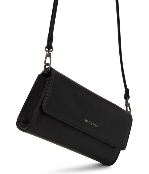 DREWMED Vegan Crossbody Bag - Vintage | Color: Black - variant::black