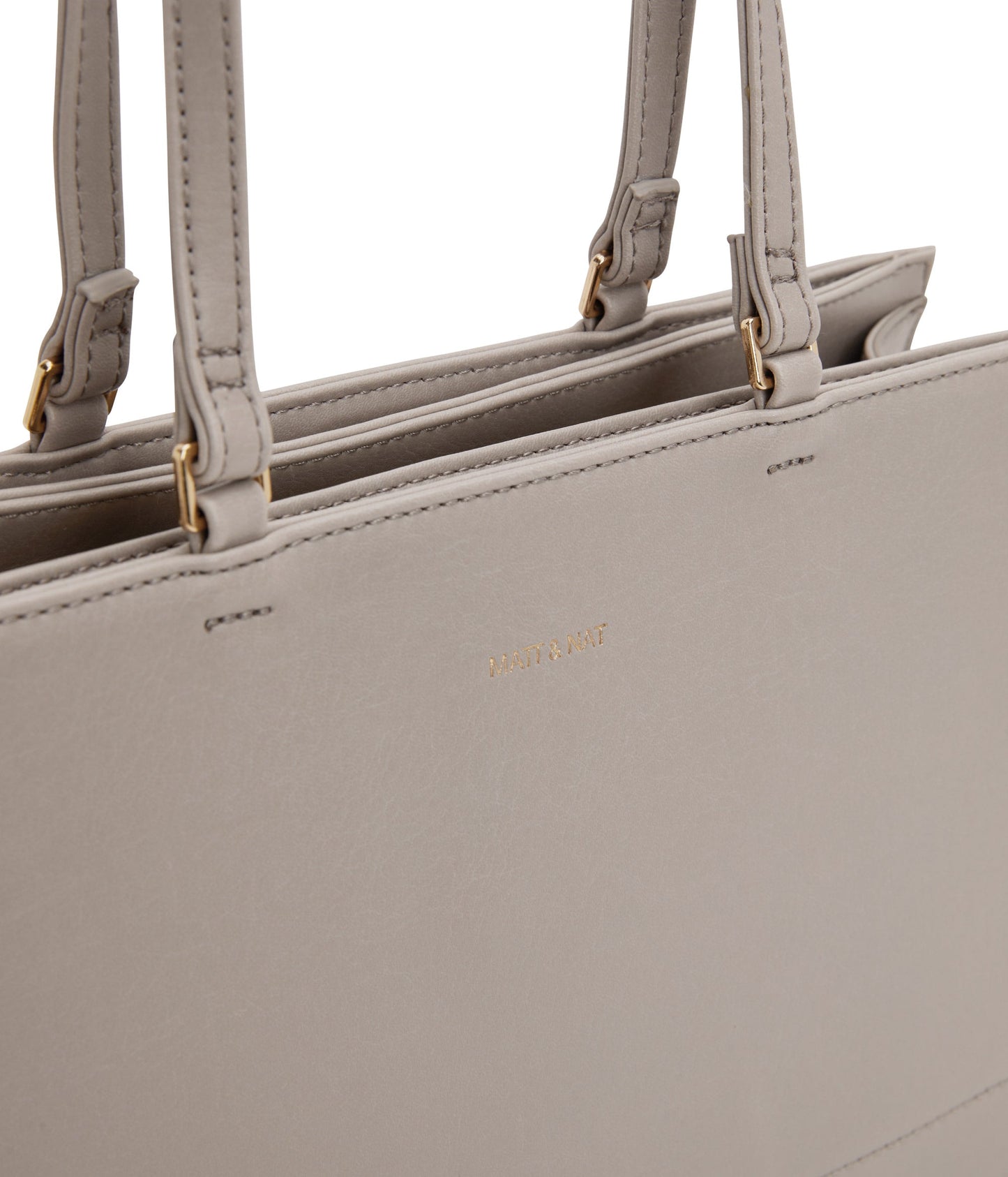 FORA Vegan Satchel - Vintage | Color: Grey - variant::wave