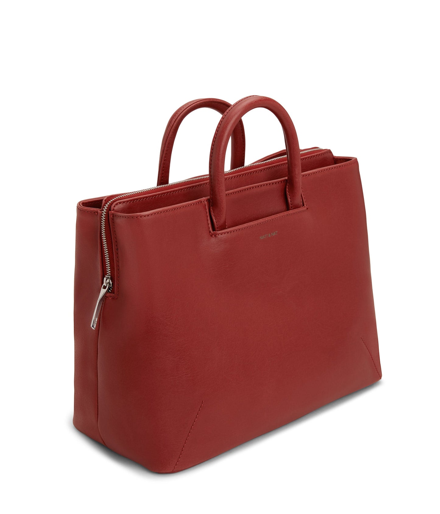 KINTLA Vegan Satchel - Vintage | Color: Red - variant::barn