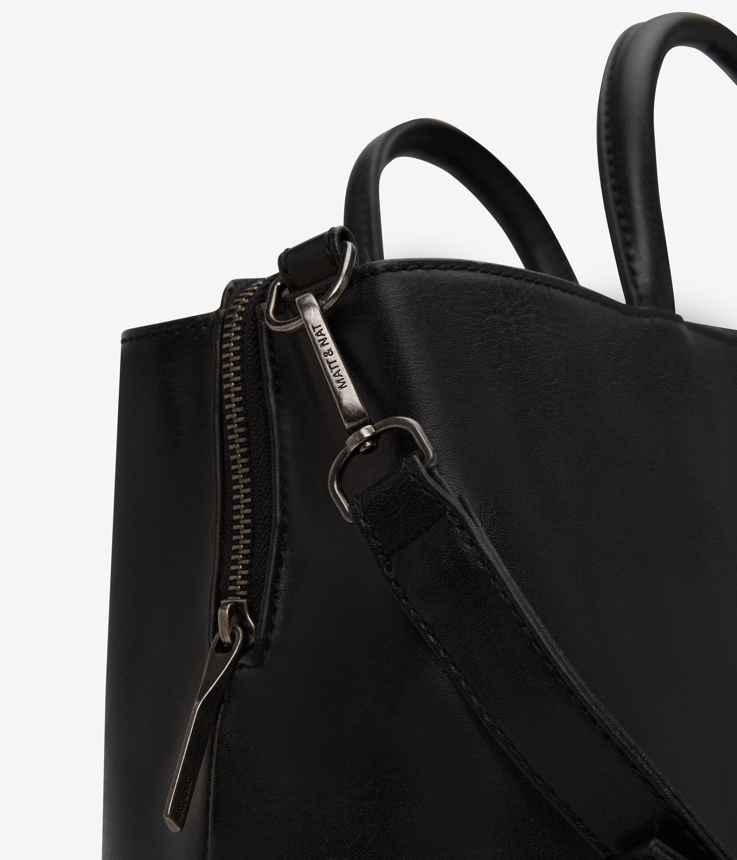 KINTLA Vegan Satchel - Vintage | Color: Black - variant::black