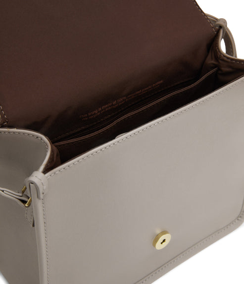 LEV Vegan Crossbody Bag - Vintage | Color: Grey - variant::wave