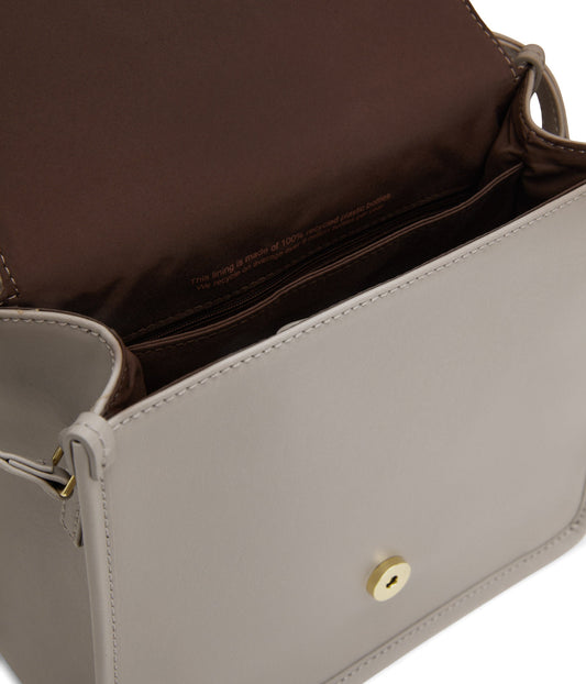 LEV Vegan Crossbody Bag - Vintage | Color: Grey - variant::wave