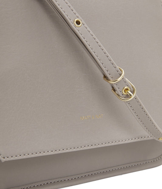 LEV Vegan Crossbody Bag - Vintage | Color: Grey - variant::wave