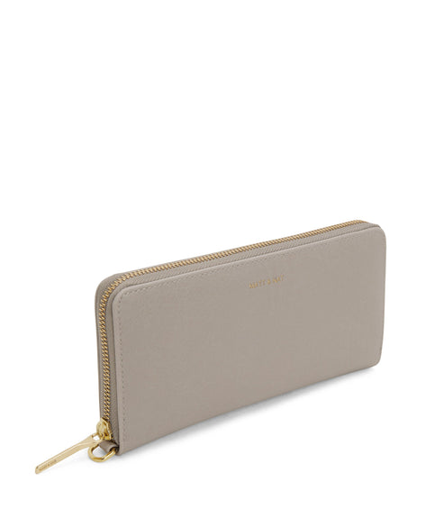 ELM Vegan Continental Wallet - Vintage | Color: Grey - variant::wave