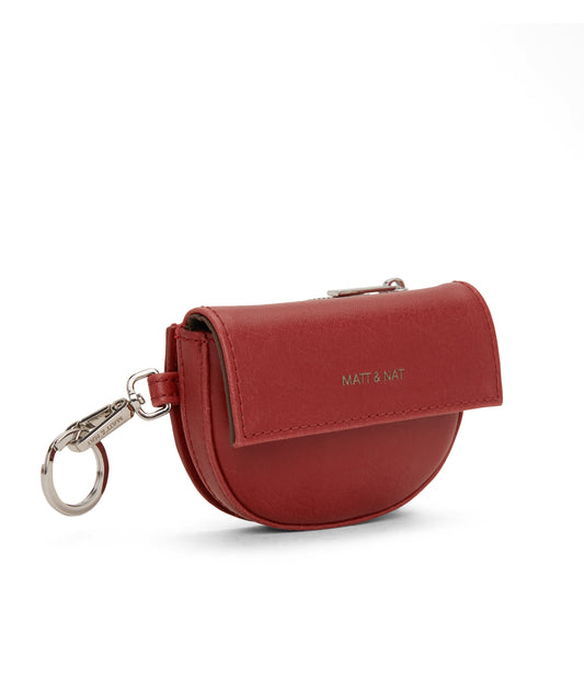 REGO Vegan Coin Purse - Vintage | Color: Red - variant::barn