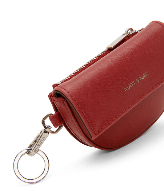 REGO Vegan Coin Purse - Vintage | Color: Red - variant::barn
