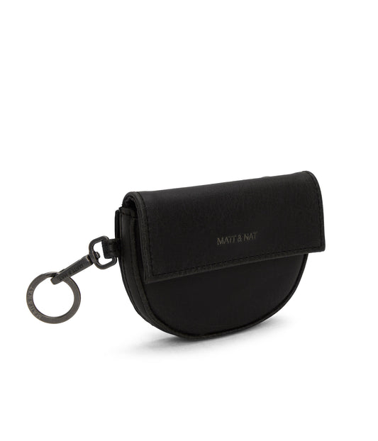 REGO Vegan Coin Purse - Vintage | Color: Black - variant::black
