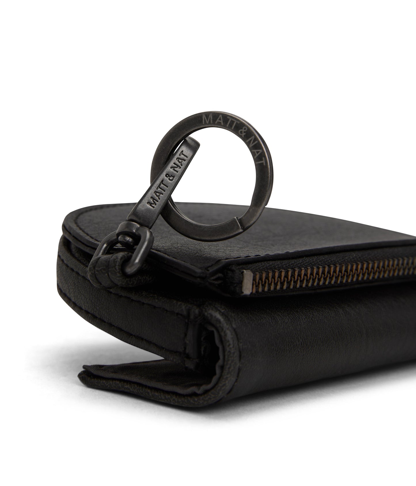 REGO Vegan Coin Purse - Vintage | Color: Black - variant::black