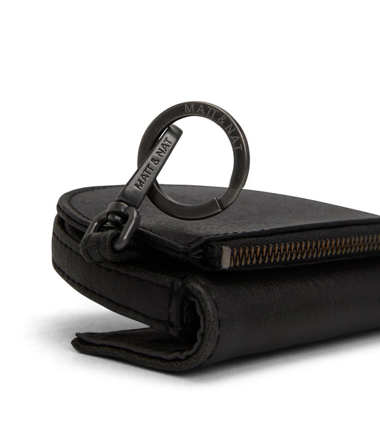 REGO Vegan Coin Purse - Vintage | Color: Black - variant::black
