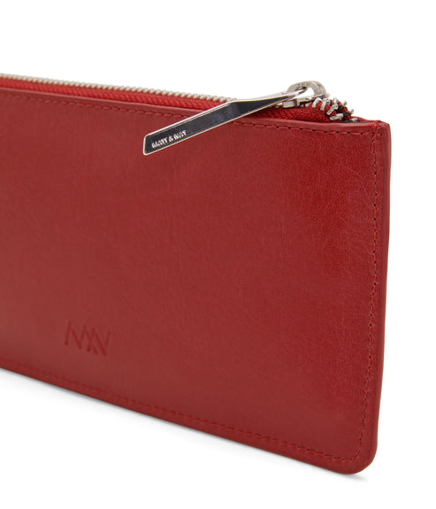 SEVA Vegan Wallet - Vintage | Color: Red - variant::barn