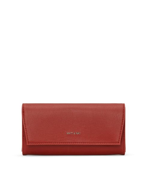 VERA Vegan Wallet - Vintage | Color: Red - variant::barn
