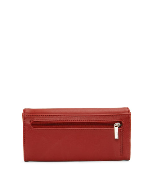VERA Vegan Wallet - Vintage | Color: Red - variant::barn