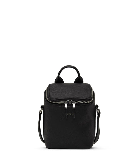 BRAVEMICRO Vegan Crossbody Bag - Purity | Color: Black - variant::black