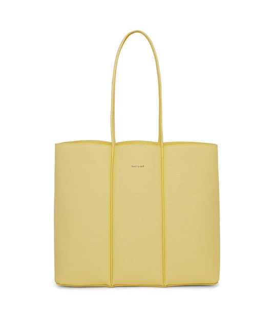 HYDE Vegan Tote Bag - Purity | Color: Yellow - variant::daffodil