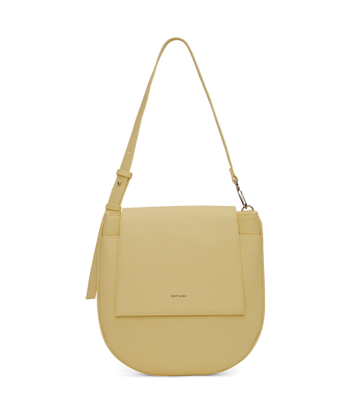 MATCH Vegan Shoulder Bag - Purity | Color: Yellow - variant::daffodil