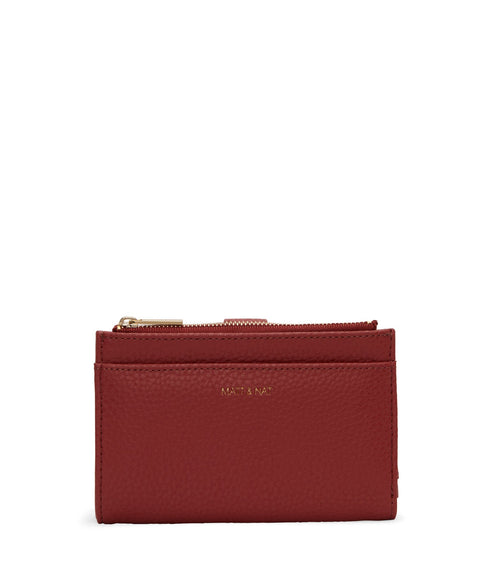 MOTIVSM Small Vegan Wallet - Purity | Color: Red - variant::passion