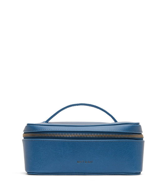 JULE Vegan Vanity Case - Vintage | Color: Blue - variant::bluejay
