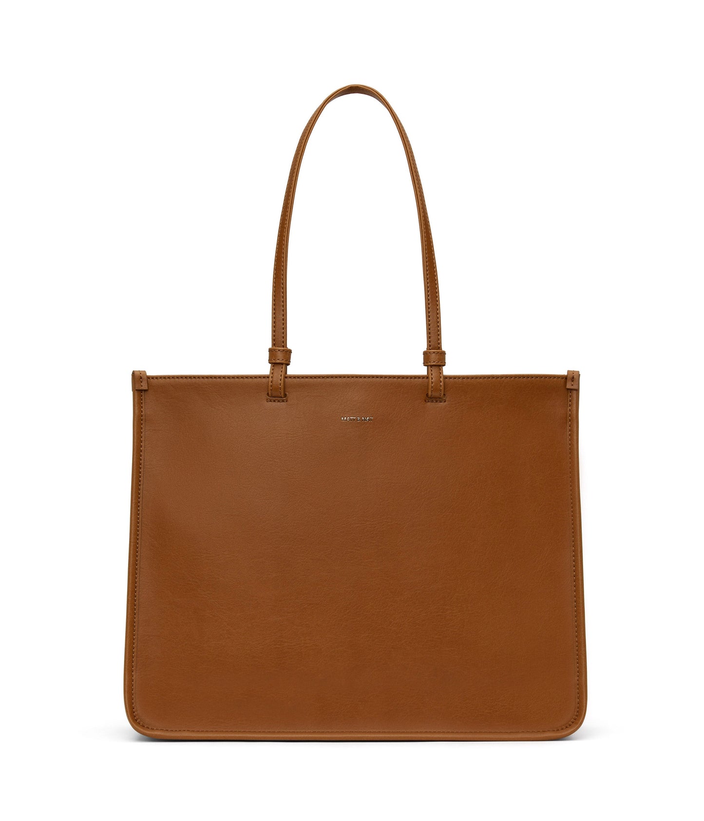 CALINA Vegan Tote Bag - Vintage | Color: Brown - variant::chili