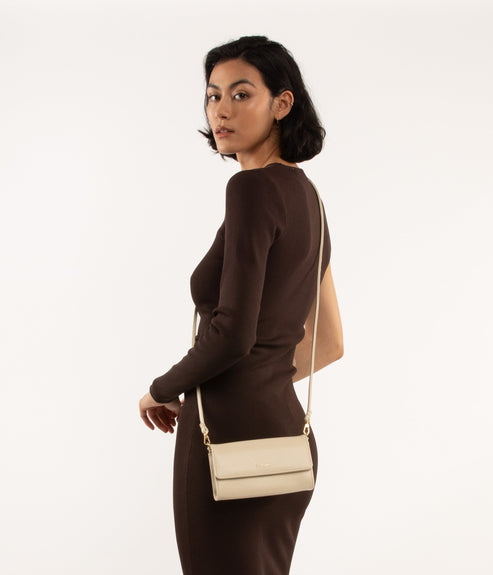 DREWMED Vegan Crossbody Bag - Vintage | Color: Blue - variant::bluejay