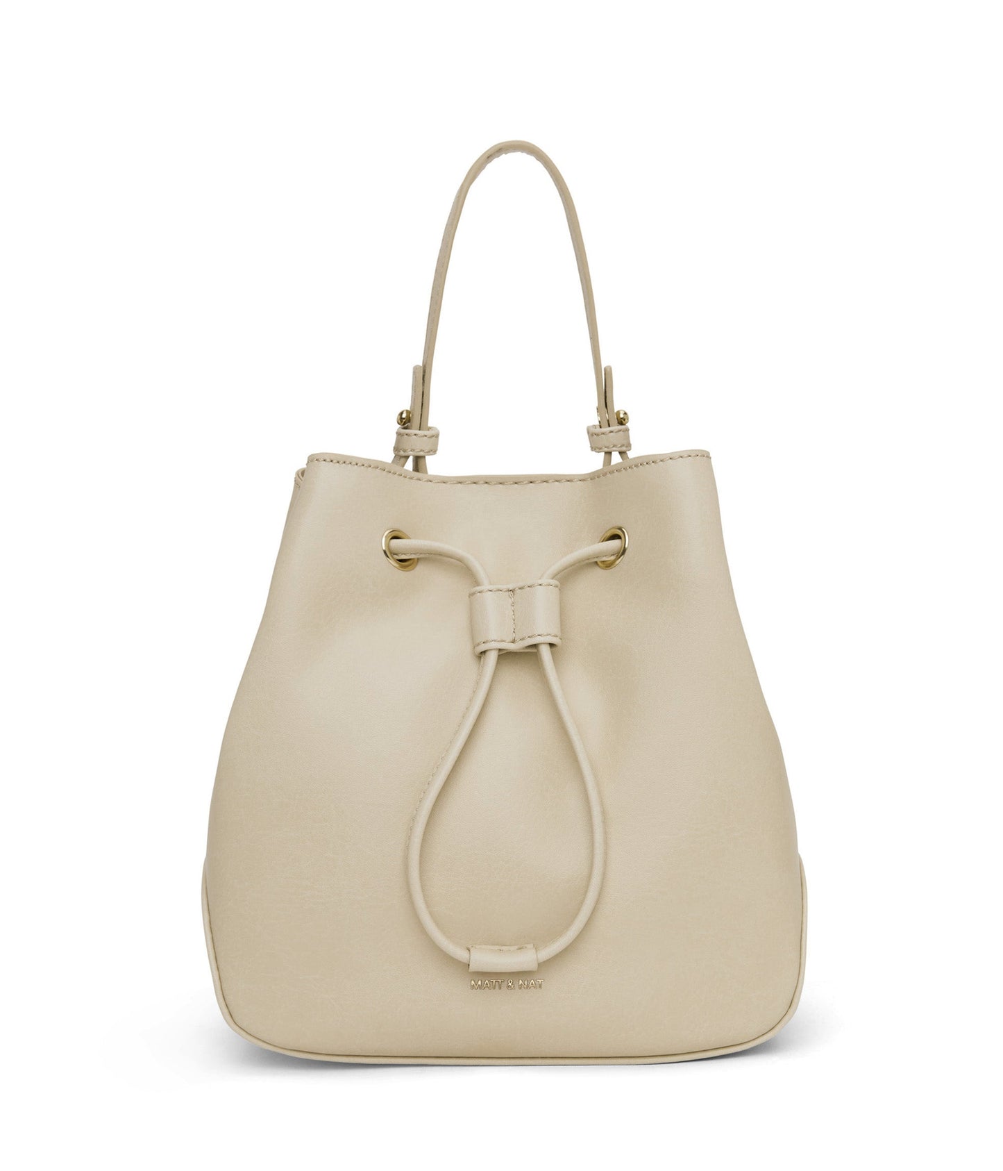 DUPONT Vegan Bucket Bag - Vintage | Color: White - variant::vanilla
