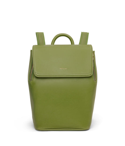 FABI Mini Vegan Backpack - Vintage | Color: Green - variant::frog