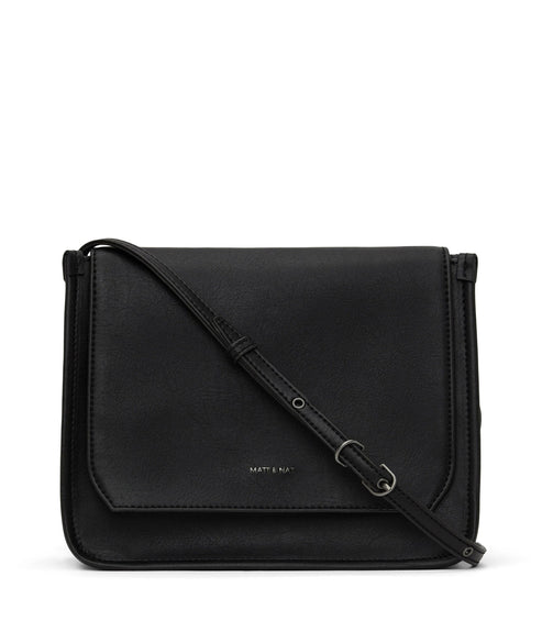 LEV Vegan Crossbody Bag - Vintage | Color: Black - variant::black