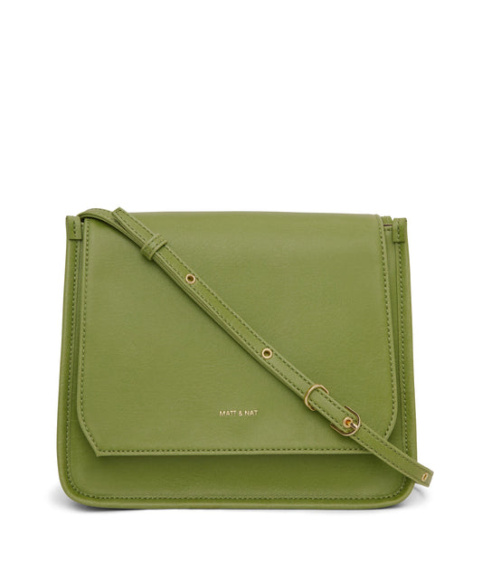 LEV Vegan Crossbody Bag - Vintage | Color: Green - variant::frog