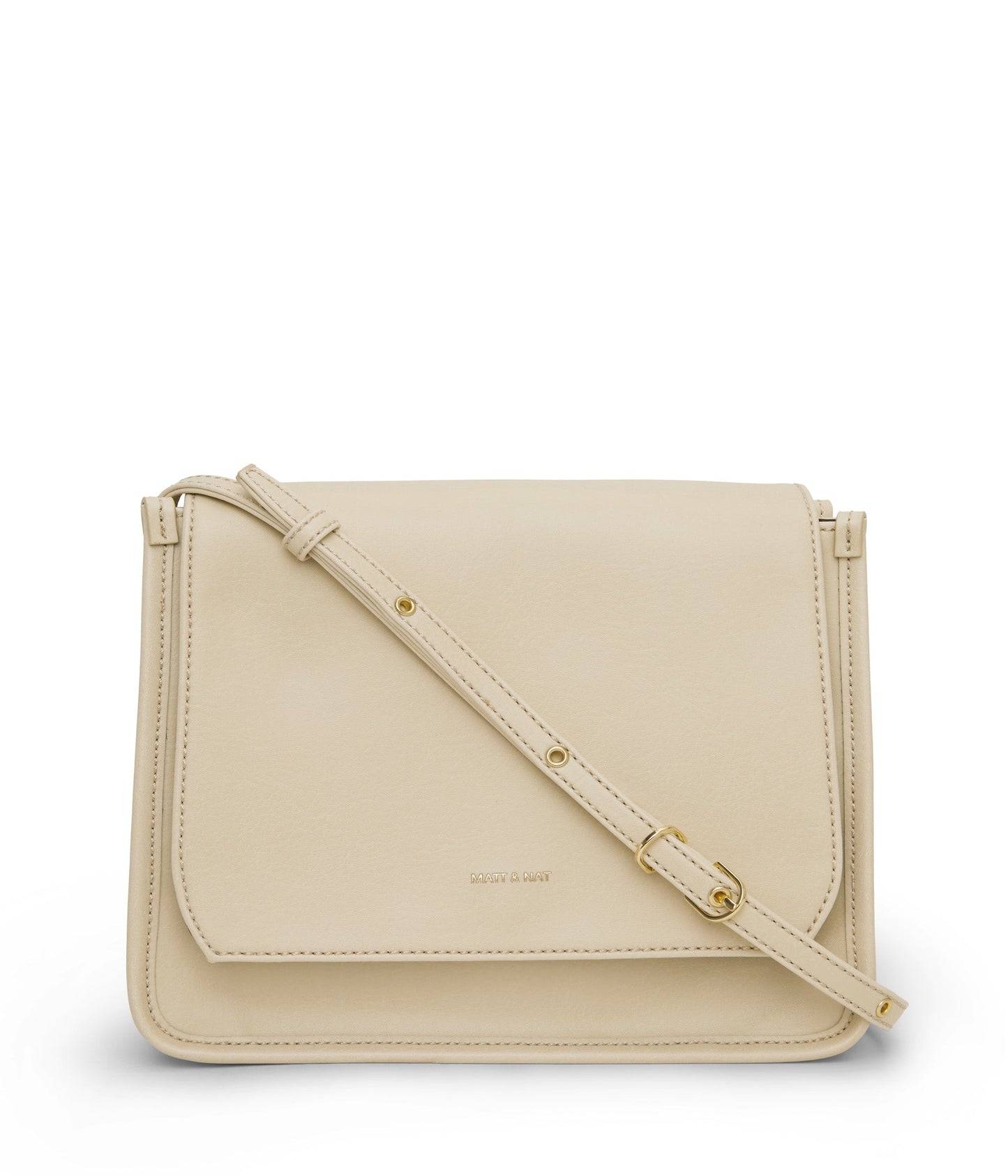 LEV Vegan Crossbody Bag - Vintage | Color: White - variant::vanilla