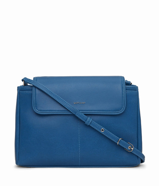 SAMOA Vegan Crossbody Bag - Vintage | Color: Blue - variant::bluejay