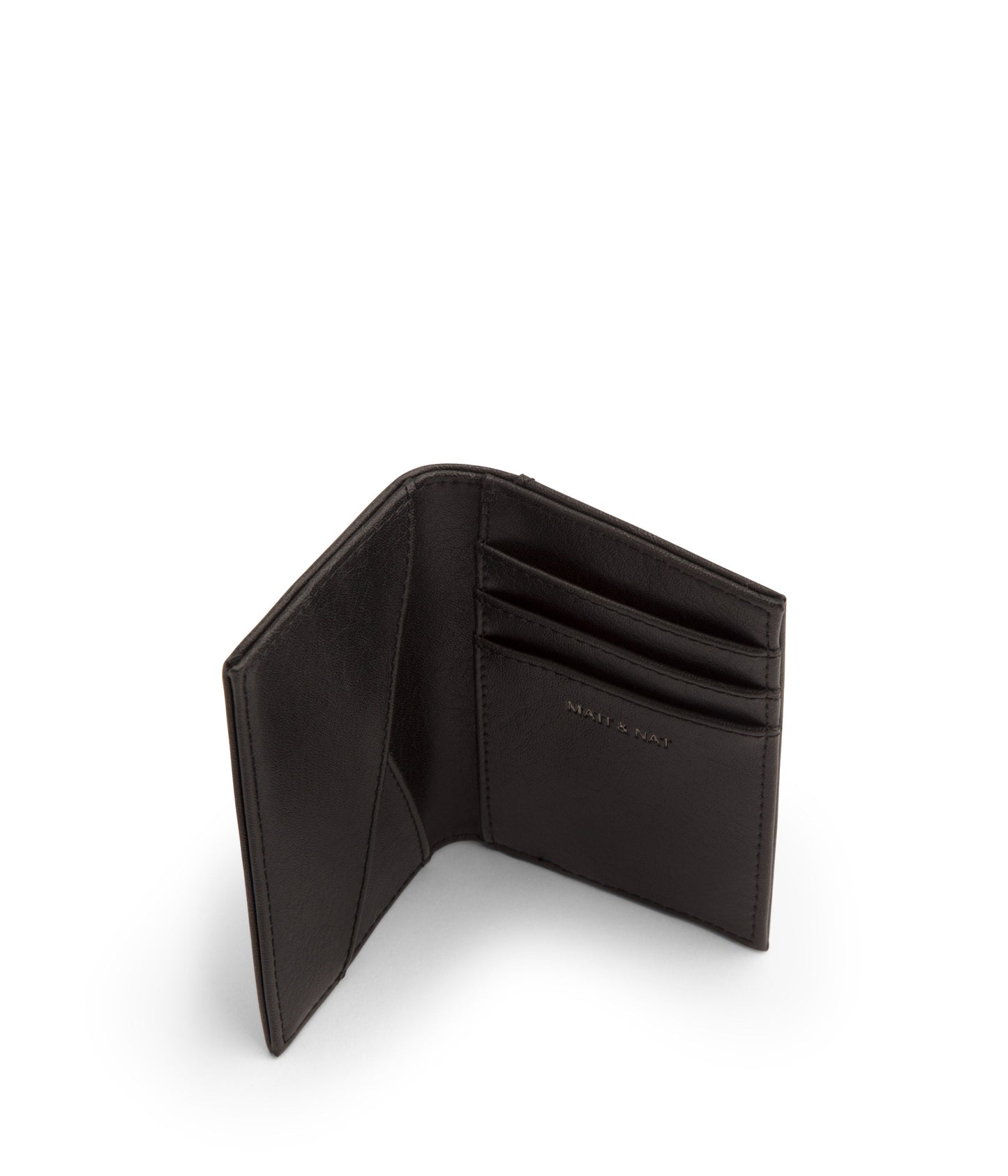 YORK Vegan Card Holder - Vintage | Color: Black - variant::black