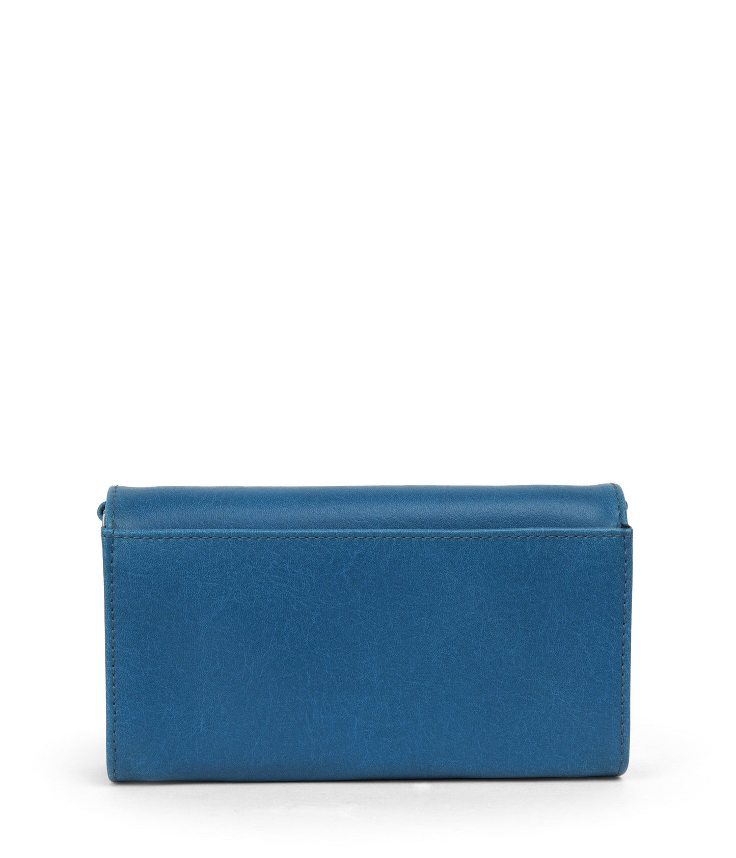 DREWLG Large Vegan Crossbody Bag - Vintage | Color: Blue - variant::bluejay