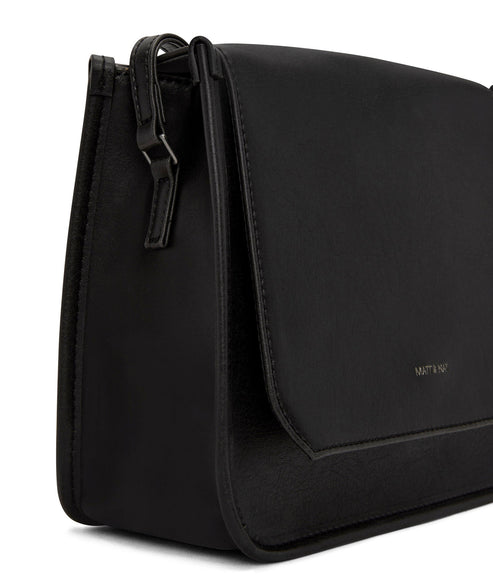 LEV Vegan Crossbody Bag - Vintage | Color: Black - variant::black