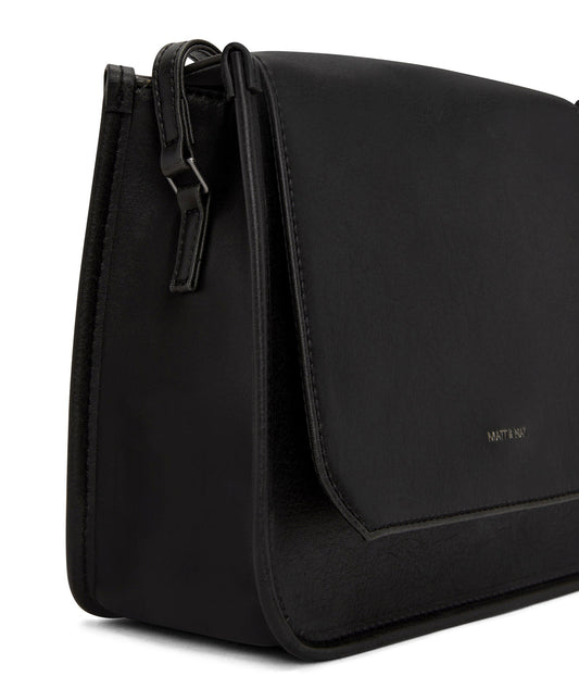 LEV Vegan Crossbody Bag - Vintage | Color: Black - variant::black