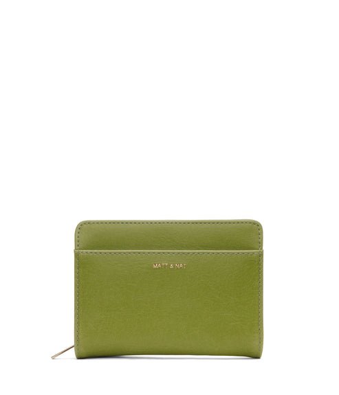WEBBERSM Small Vegan Wallet - Vintage | Color: Green - variant::frog